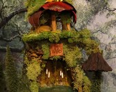 Fairy Houses, A Romantic Fairy Retreat, Woodland Fairies, Miniature House, Faeries, Fairies