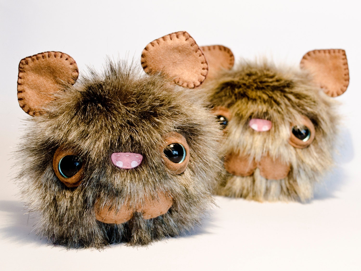 The Brown BUGGLE Yeti - Cute Fluffy Plushie