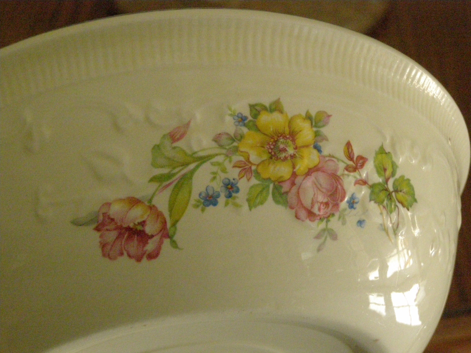 Vintage Homer Laughlin Oven Serve Casserole Dish by parkie2