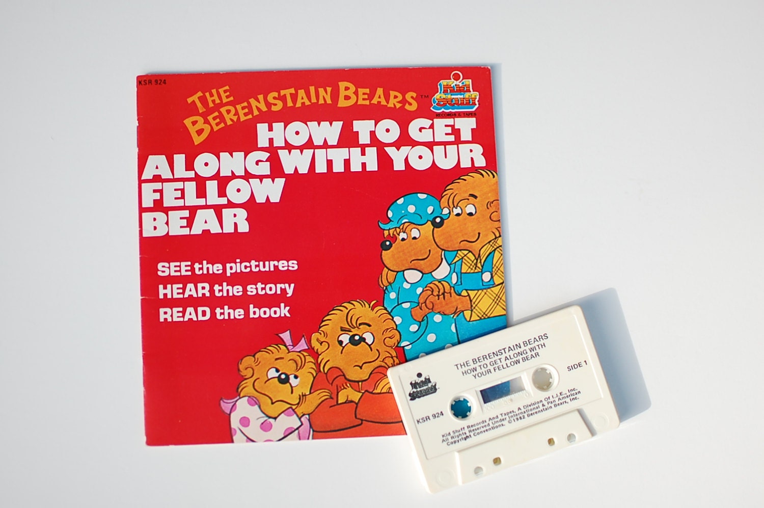 The Berenstain Bears How to Get Along With Your Fellow Bear Kid Stuff Records & Tapes 1982