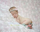 Headband and leg warmers set, Newborn Photo Prop, Girl Photo Prop.