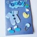 Congratulations Card, On the Birth Of Your New Baby Boy Cute Card