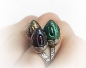 Game of Thrones inspired dragon eggs ring, fantasy ring, fantasy jewelry