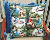 Babes in the woods cushion cover