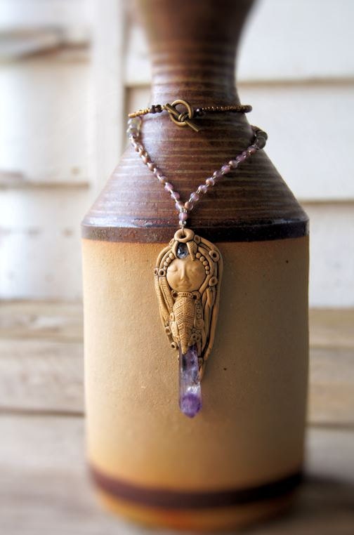 Amethyst Healer Pendant Necklace