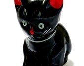 Cute Vintage 1960s Cat Ornament