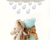 Artist Collectible Teddy Rat Rain 21CM