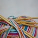 double pointed knitting needles  6 mm bamboo set of 5 (size 10 US size 4 UK)
