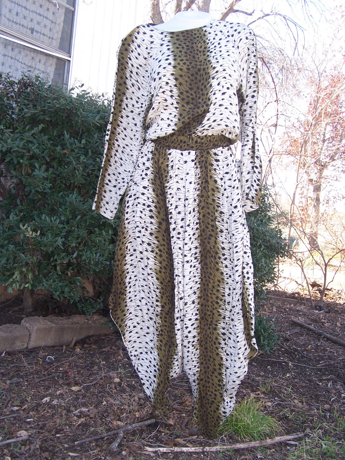 SALE vintage 80s parachute pants jumpsuit pantsuit by toolstarr