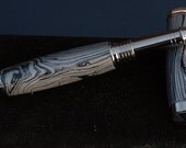 Mokume Gane Roller Ball Damascus Steel Custom Pen -  Amazing Pen