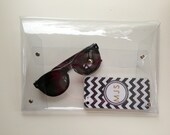 Clear envelope clutch