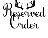 RESERVED FOR JOAN - Faux Taxidermy - The Boris - White W/ Pink Antlers Resin Deer Head- Stag Resin White Faux Taxidermy
