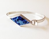 Embrace - Enameled Bezel Set Bracelet