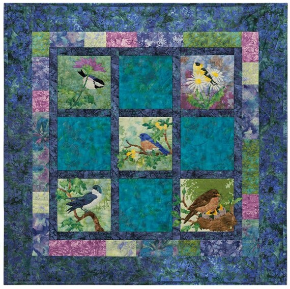 McKenna Ryan Bella Garden Morning Song Bird by UndercoverQuilts