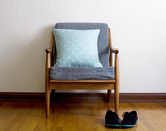 Mint Plus Linen Pillow Cover - 18.5 x 18.5 in.