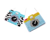 Diana F Inspired Crystal Encrusted Camera Necklace - Perfect Gift for a Photographer - CMYK - Custom Colours Available
