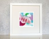 4"x4" Abstract Print reproduction from original oil painting