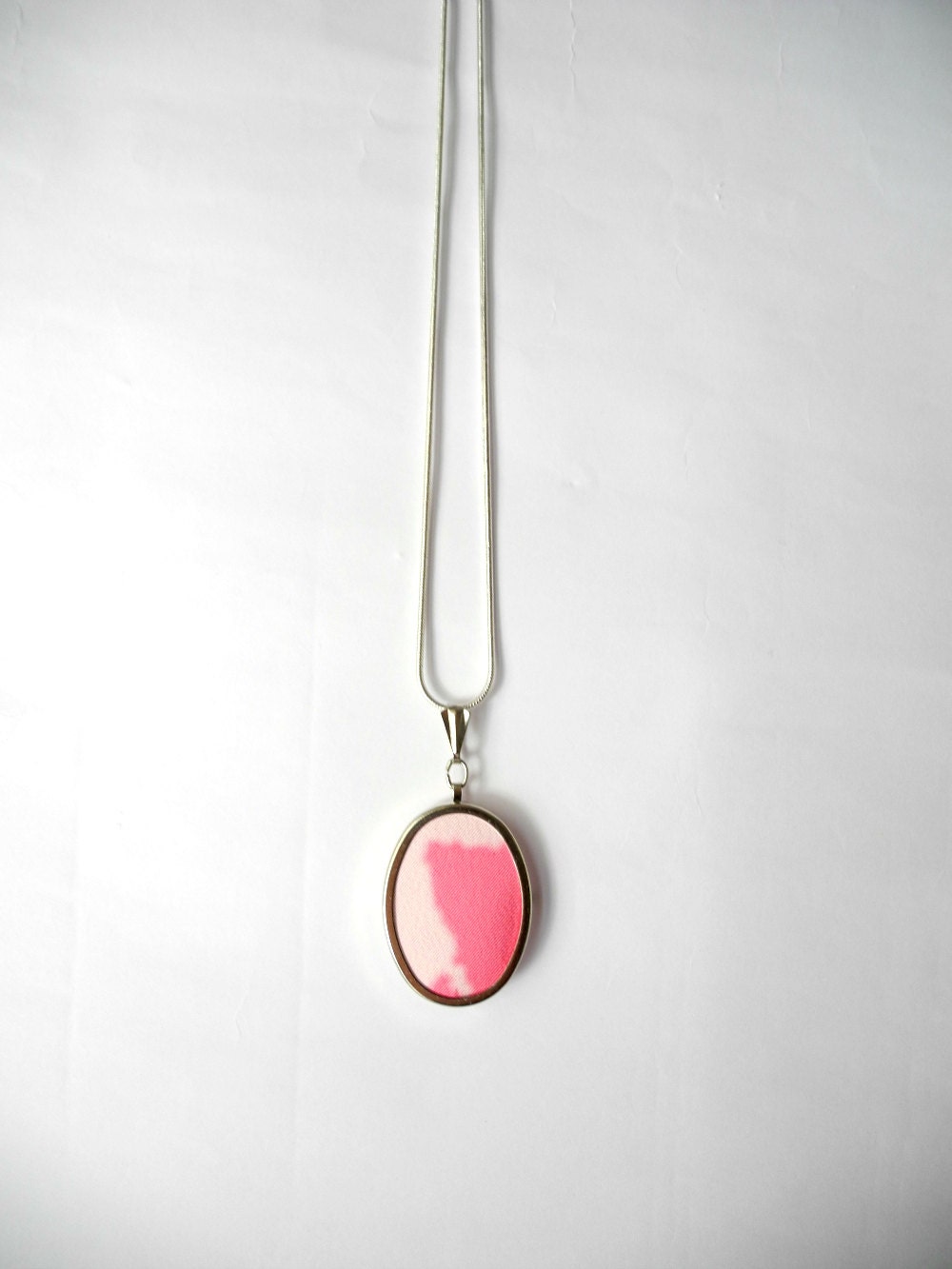 Neon pink ombre pendant, Wallpaper Spring Jewelry,Easter Jewelry,fuchsia ombre Necklace,Bridesmaid jewelry