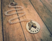 Horse Lover Necklace With Your Choice of Charm