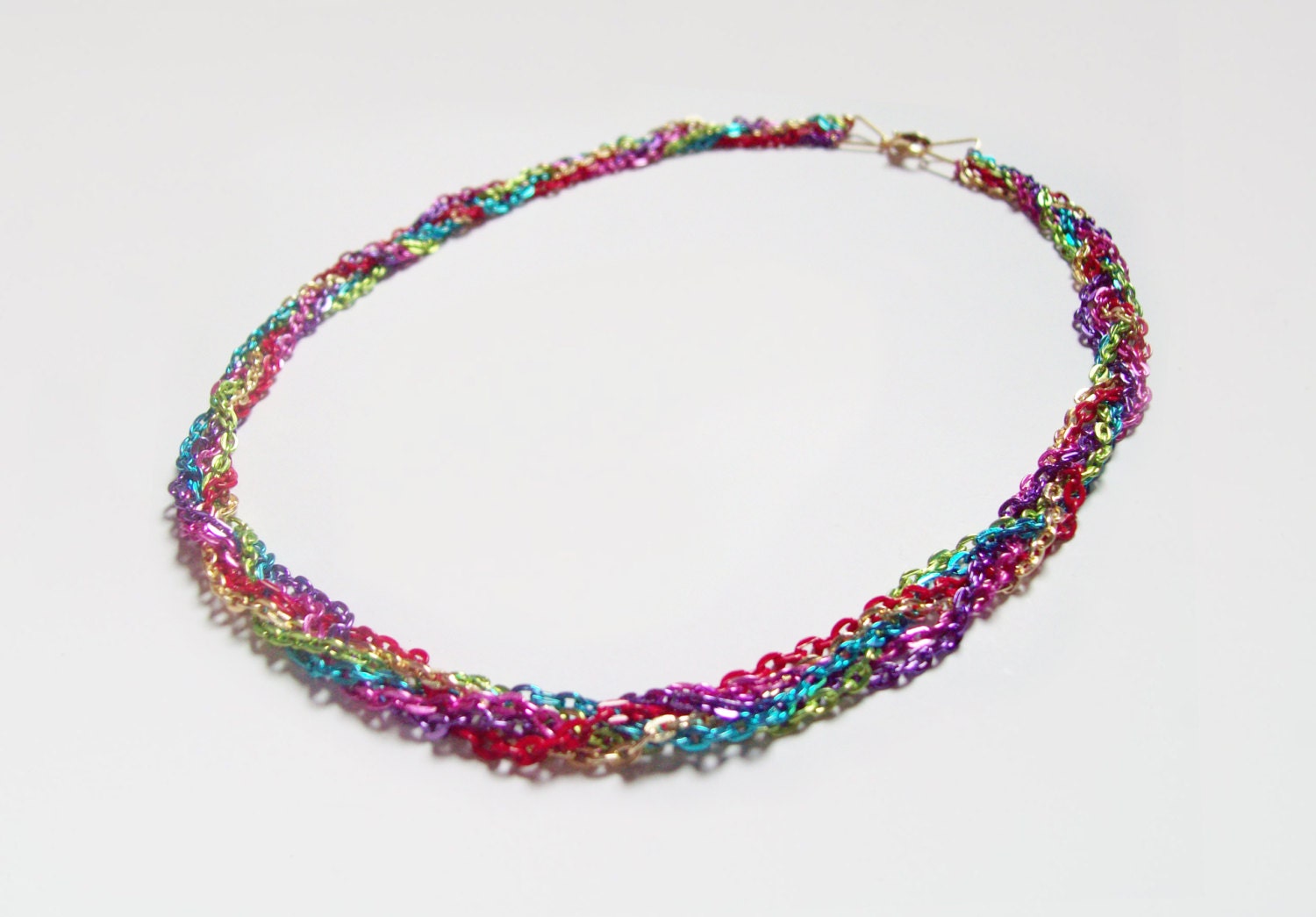 GAY PRIDE Rainbow Chain Necklace