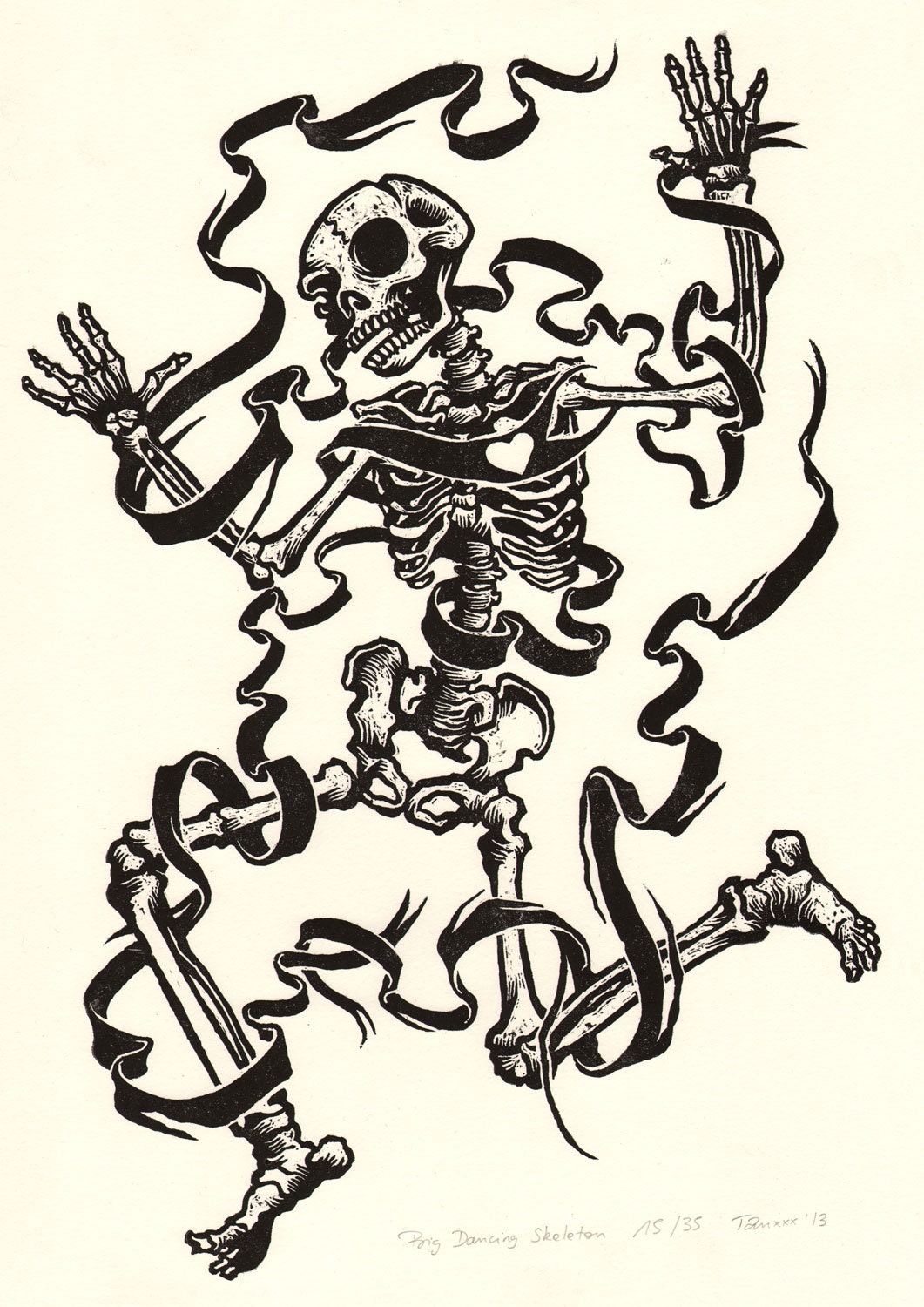 Big Dancing Skeleton