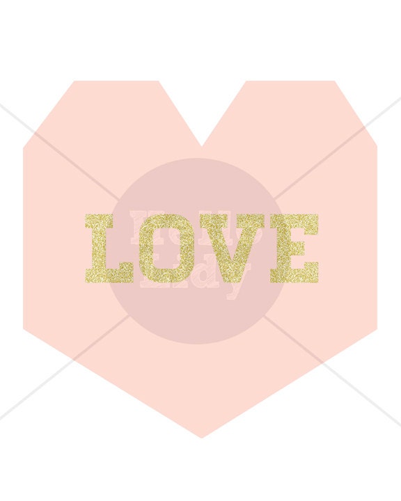Geometric Love Heart