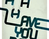 STANDARD SIZE Movie typography print based on a quote from the film Star Wars A New Hope