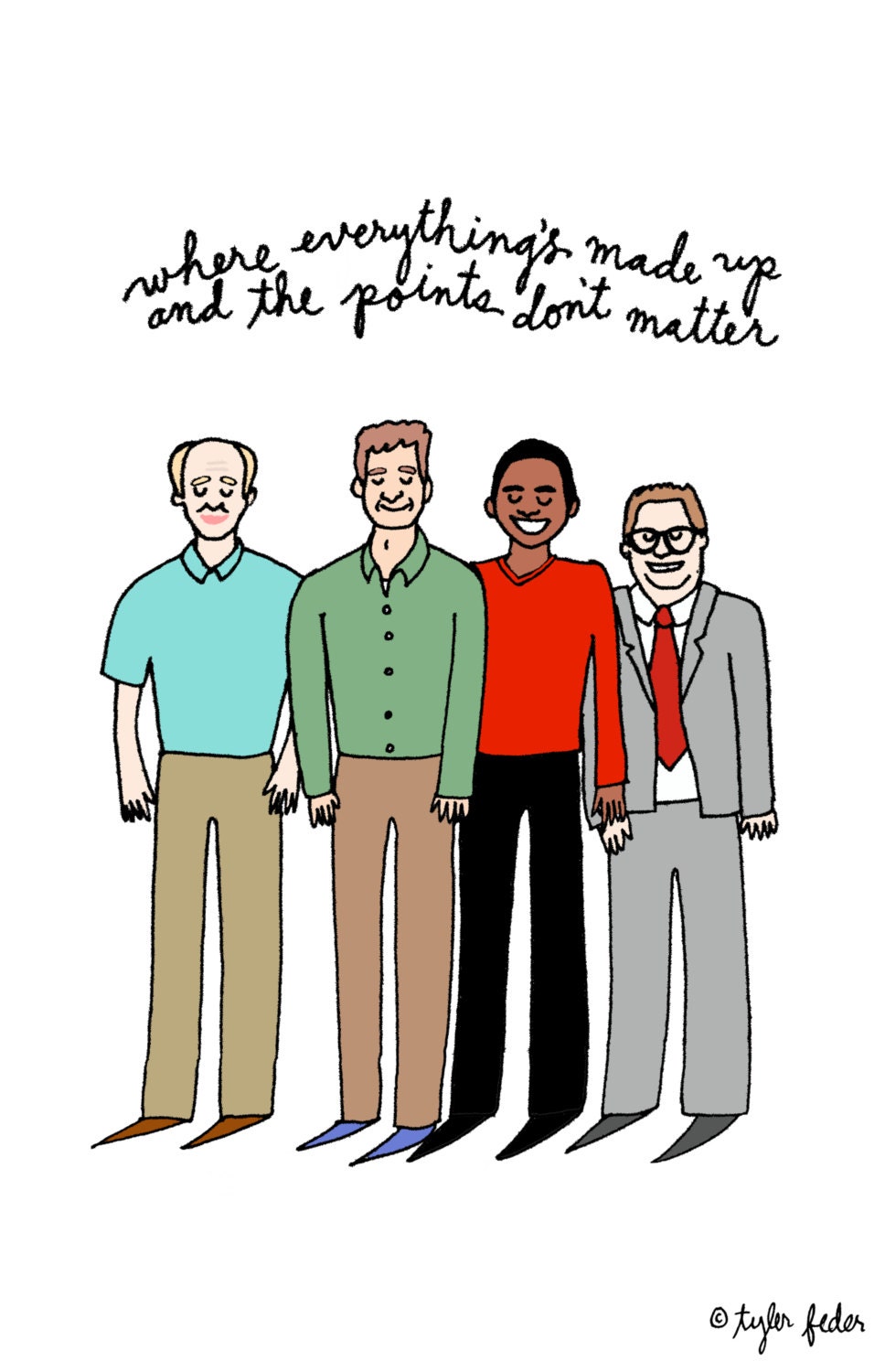 Points Don't Matter 5x7 Print