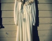 Vintage Gunne Sax Bridal Victorian Maxi Gown