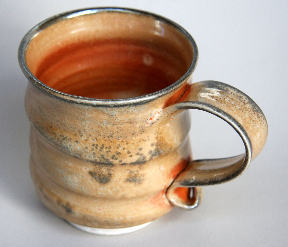 Shino Mug With Pull Rings