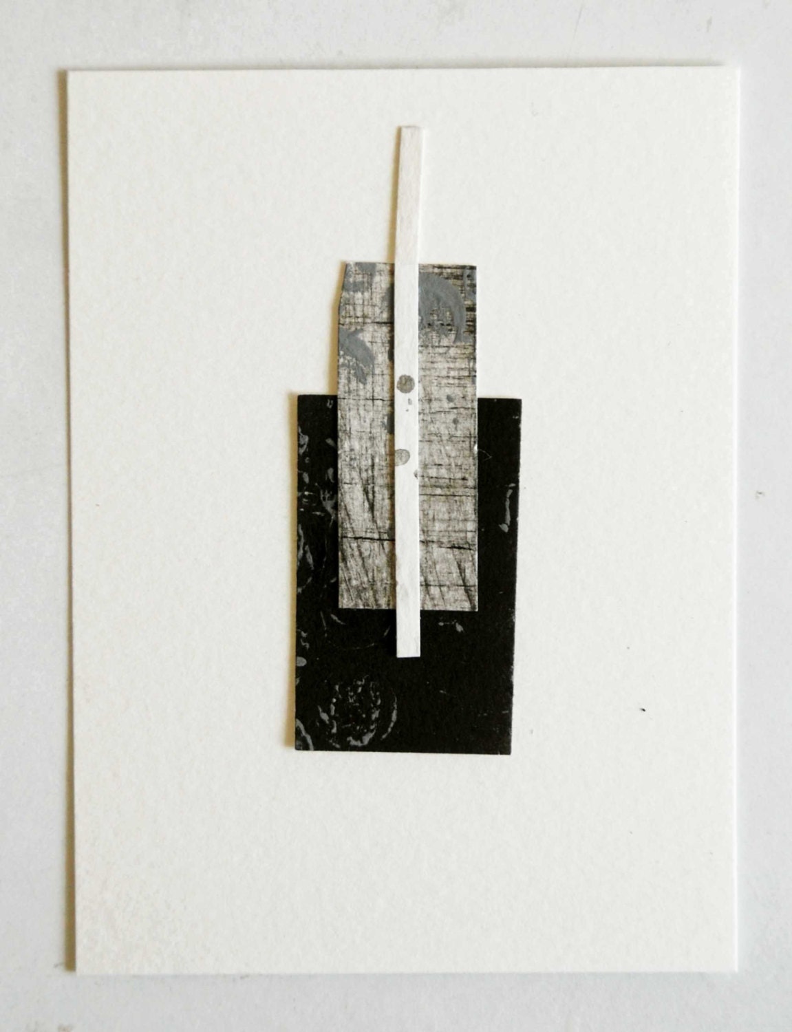 Original Mixed Media Abstract Ink on paper - Small size-ooak/contemporany art/art ink/modern art/ink dark/unique original/black and white