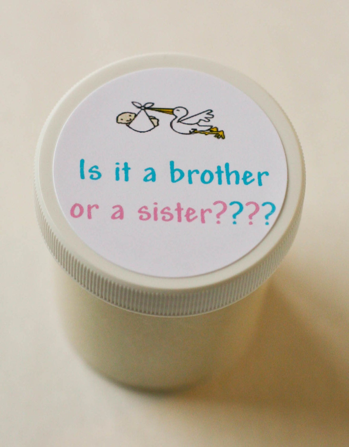 Gender Reveal Sibling Reveal Baby Shower Favor by LoveBubs on Etsy