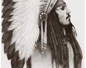 Johnny Depp Chief A1 Poster