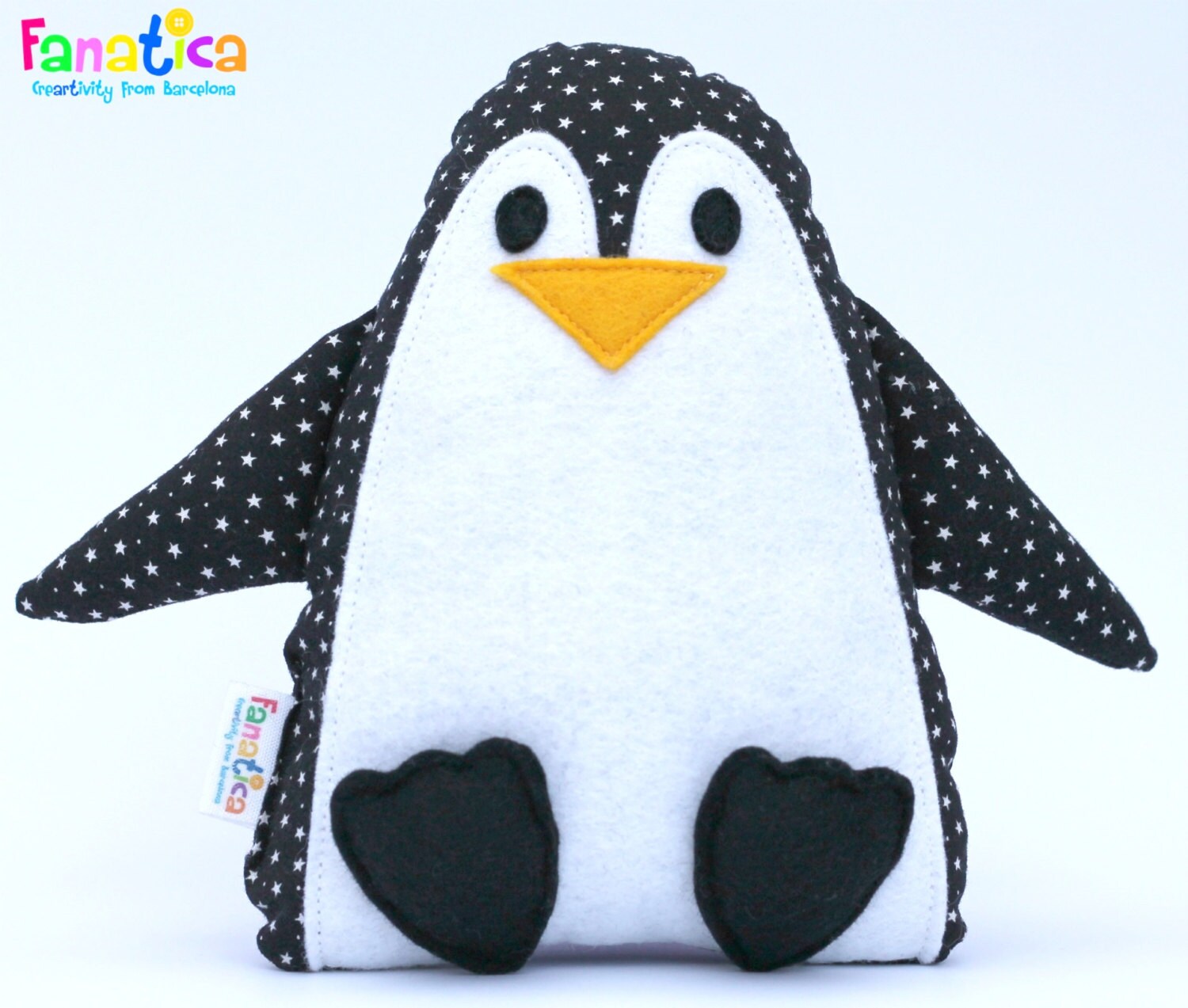 Cosy Little Penguin Softie Stuffed Toy by FanaticaBarcelona