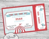 Circus Printable Invitation