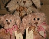 French Cottage Bunny Shabby Chic Lapin Rustic Country Rabbit Home Decor Decoration Soft Sculpture Collectible Toy