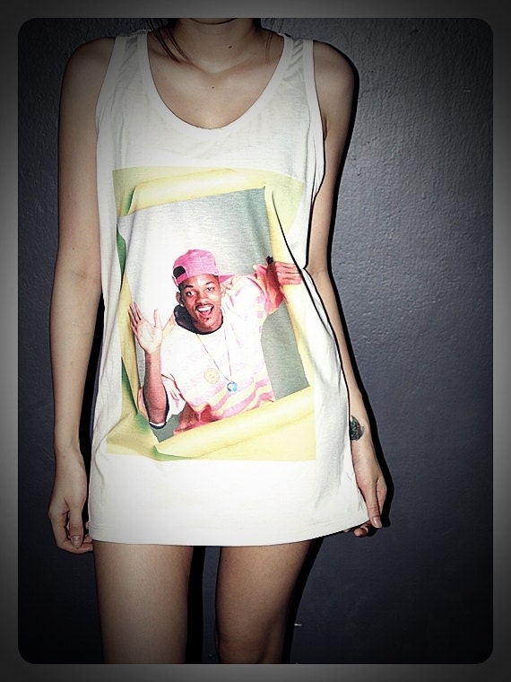 Will Smith Shirt The Fresh Prince Tank Top T-Shirt Women & Men Unisex Size S , M , L , XL