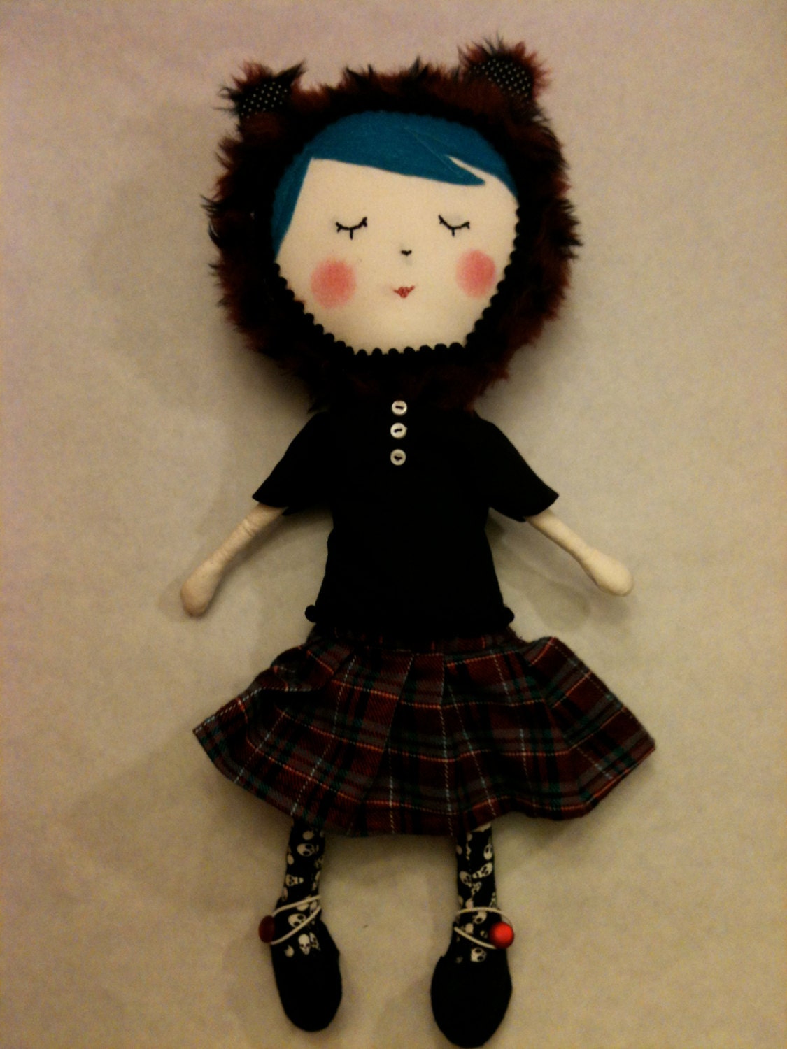Felt and muslin rag dolls,made especially for you with lots of love. No two are ever alike. Very soft and cuddly.  