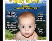 100 Movie Baby Announcements, FREE BACKSIDE Photo Collage, Custom Movie Poster Design