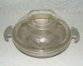 SALE Vintage Cookware Guardian Service Covered Casserole Pan Hammered Aluminum  Metal Durable Heavy Duty 1940s 1950s