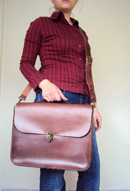 Light Brown Leather Laptop Bag ,Briefcase ,Messenger Bag ,Shoulder Bag ,Satchel ,for men ,for women ,Mothers Day
