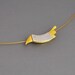 Exotic Bird Pendant Big Beak Fluffy Tail Rare Species Series Sterling Silver Gold Plated Nature Inspired Necklace Gift for Her Under 50