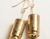 40 Caliber Bullet Earrings