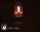 Cove, Ladies elegant handcrafted leather cuff watch