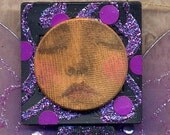 STAR GAZER Original Mixed Media Art Doll