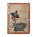 Devil's In The Details - COLLAGE on Book Cover - Original Paper Collage by Suzanna Scott