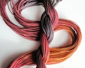 Size 10 hand dyed tatting crochet cotton  "Knitty Gritty"
