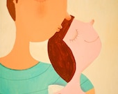 BIG LOVE big painting on canvas