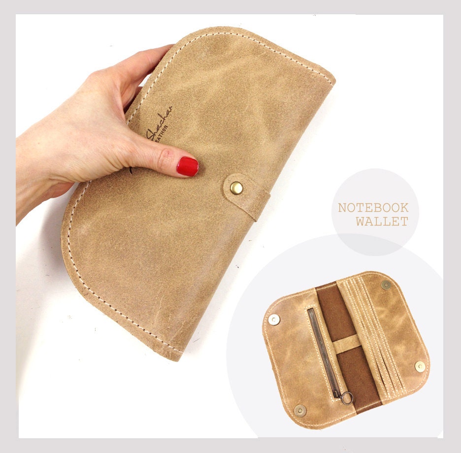 women leather wallet, leather purse leather clutch ,  Free shipping