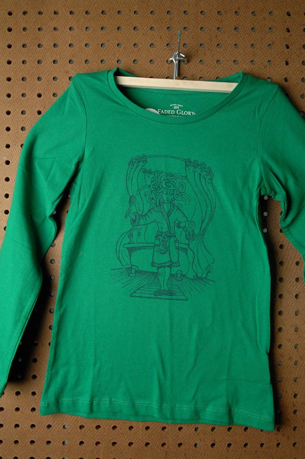 Medusa Tee: Youth - hand pulled screenprint